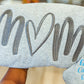 Mom heart embroidered