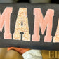 MAMA Keepsake Gift crewneck sweatshirt | Personalized Embroidered Baby Clothes sweatshirt